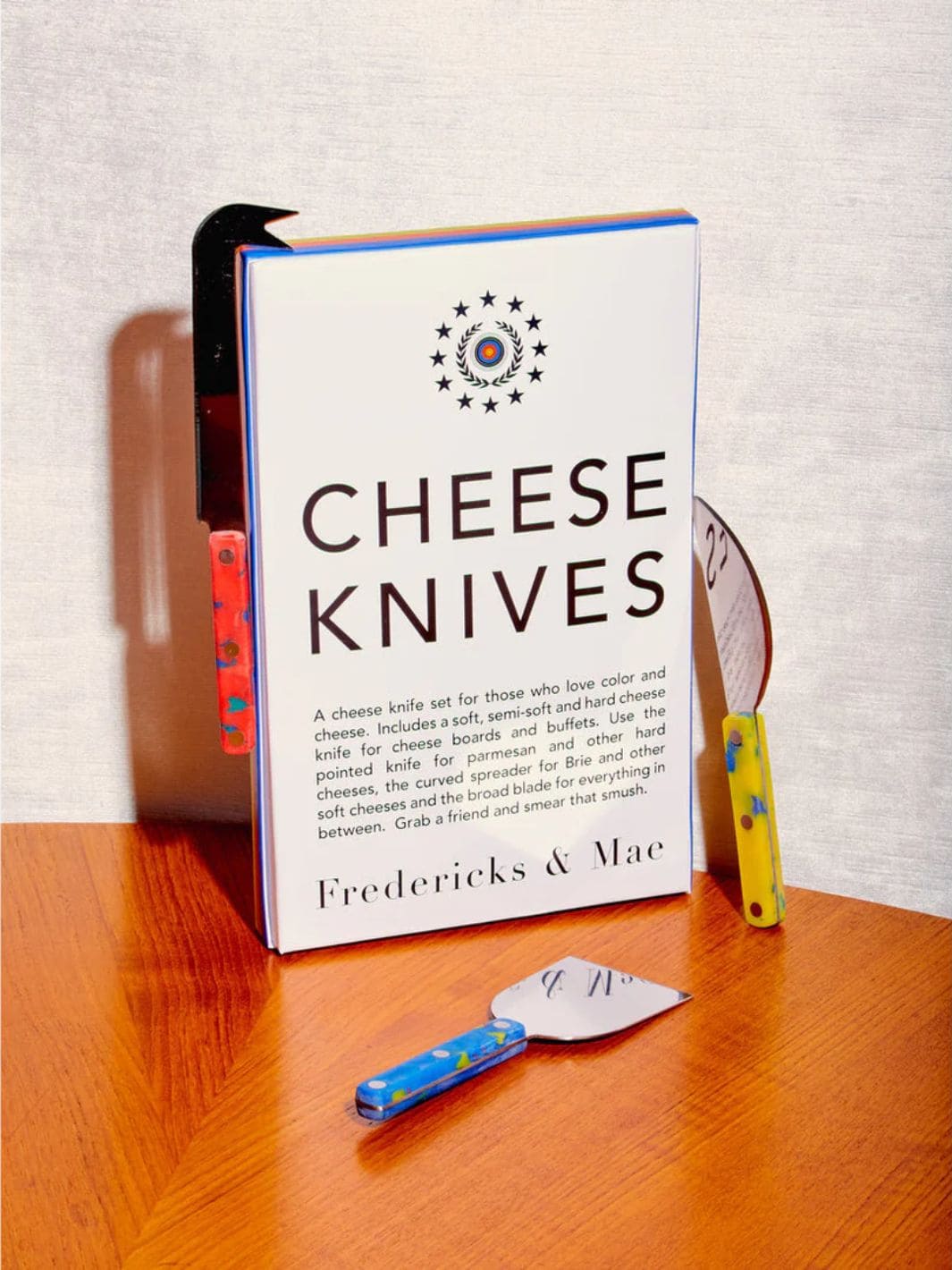 Cheese Knives - Red/Yellow/Blue - Image 3