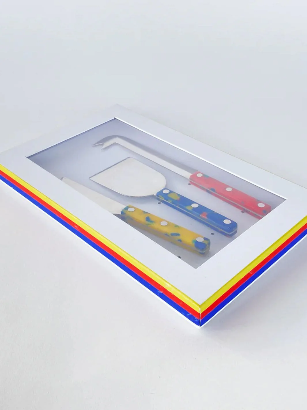 Cheese Knives - Red/Yellow/Blue - Image 4