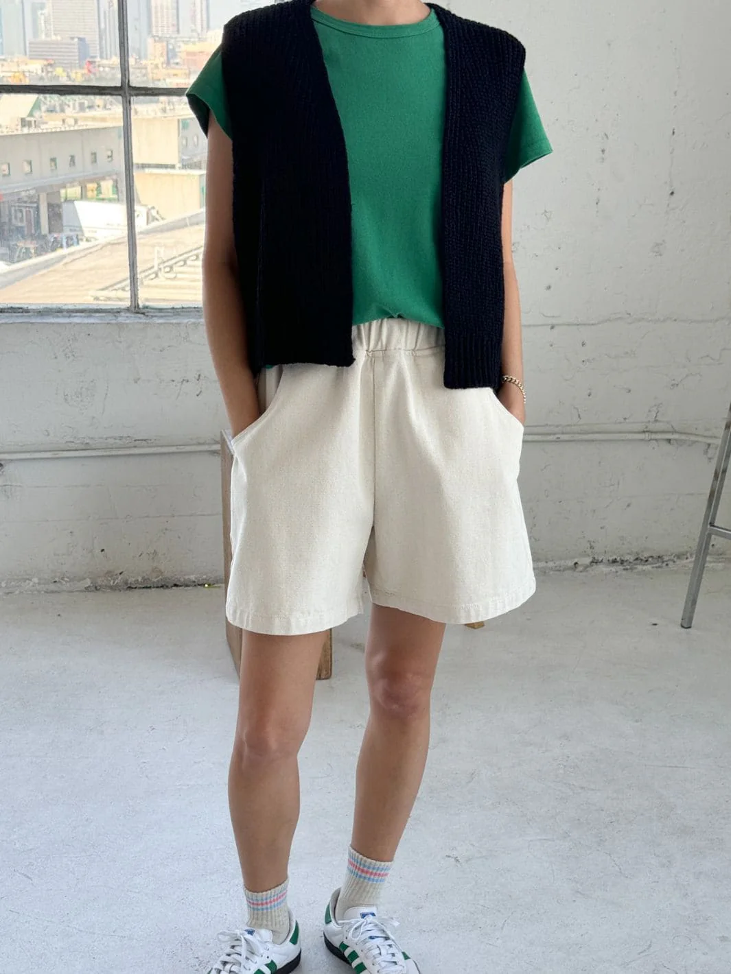 City Shorts - Naturel - Image 17