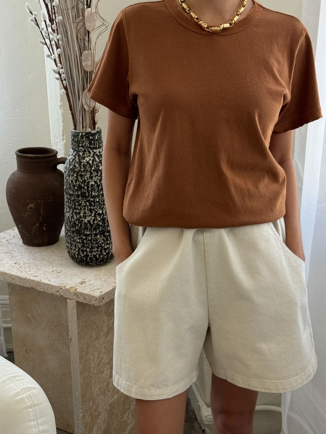 City Shorts - Naturel - Image 19
