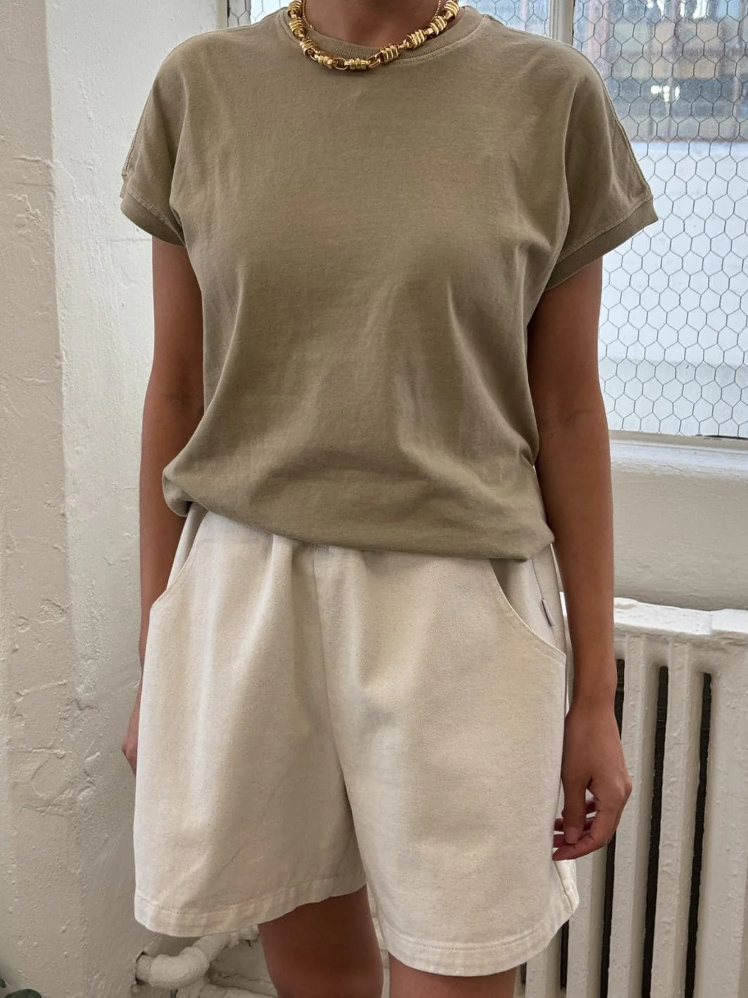 City Shorts - Naturel - Image 4