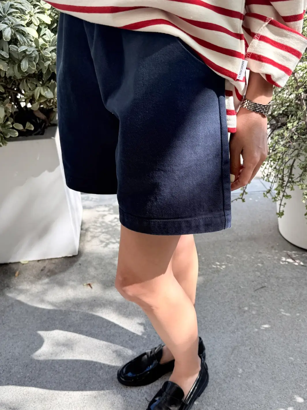 City Shorts - Navy - Image 4