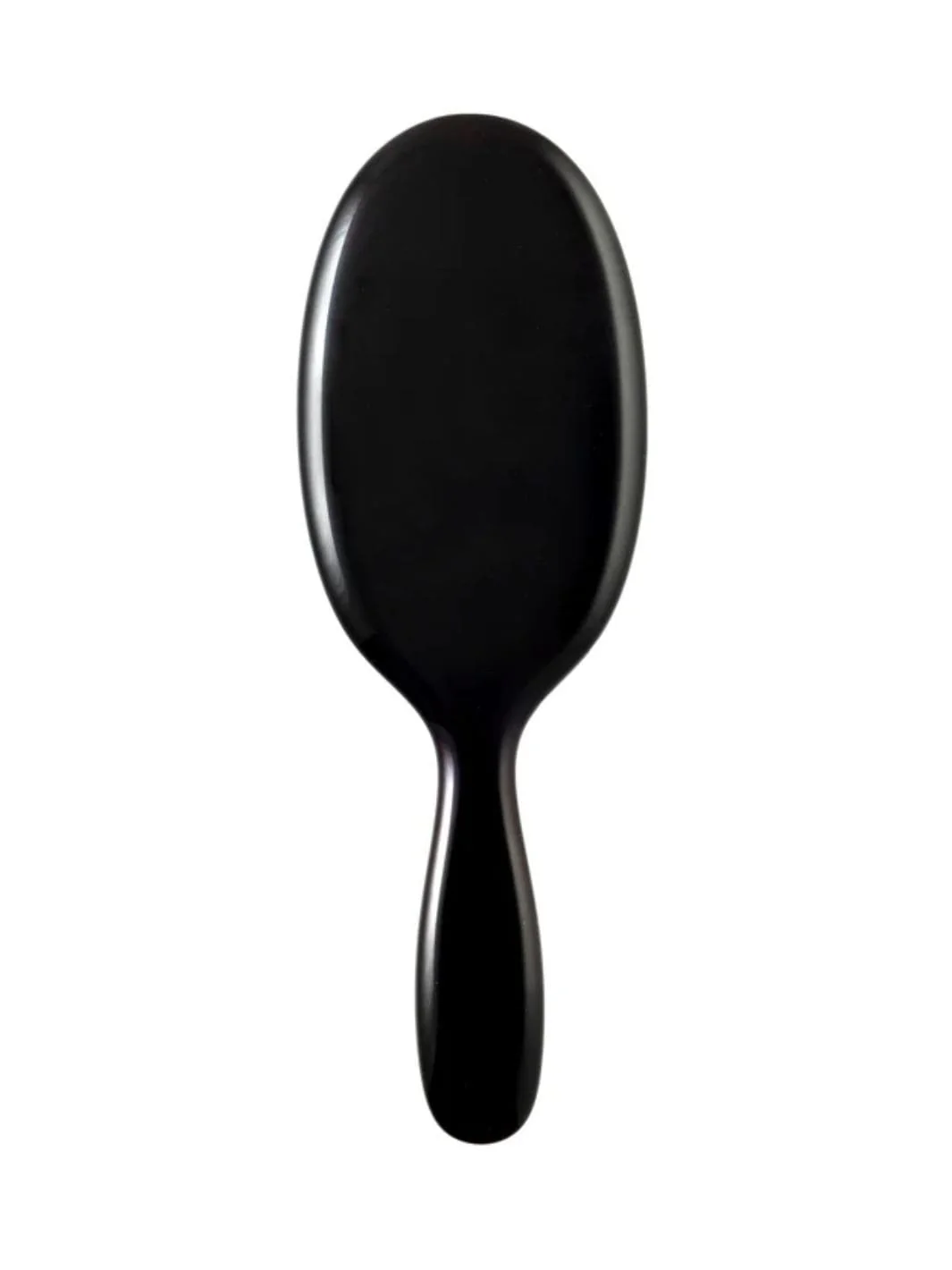 Classic Shine Large Pure Black Bristle Hairbrush - Image 4