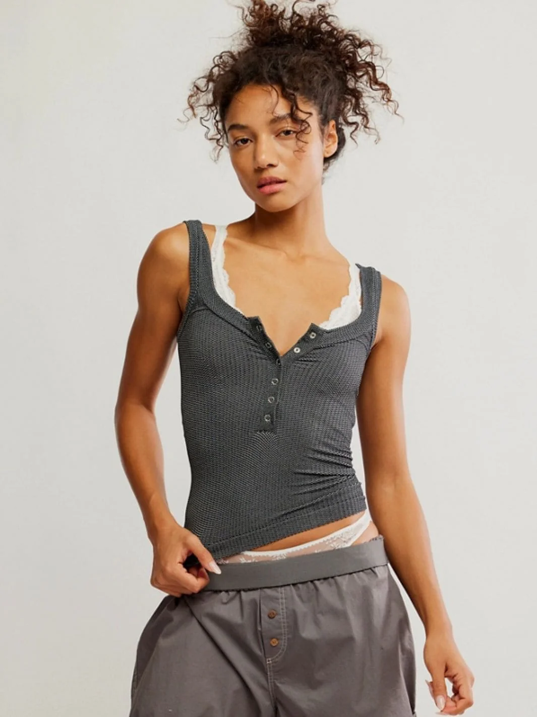 Clean Slate Henley - Black - Image 6