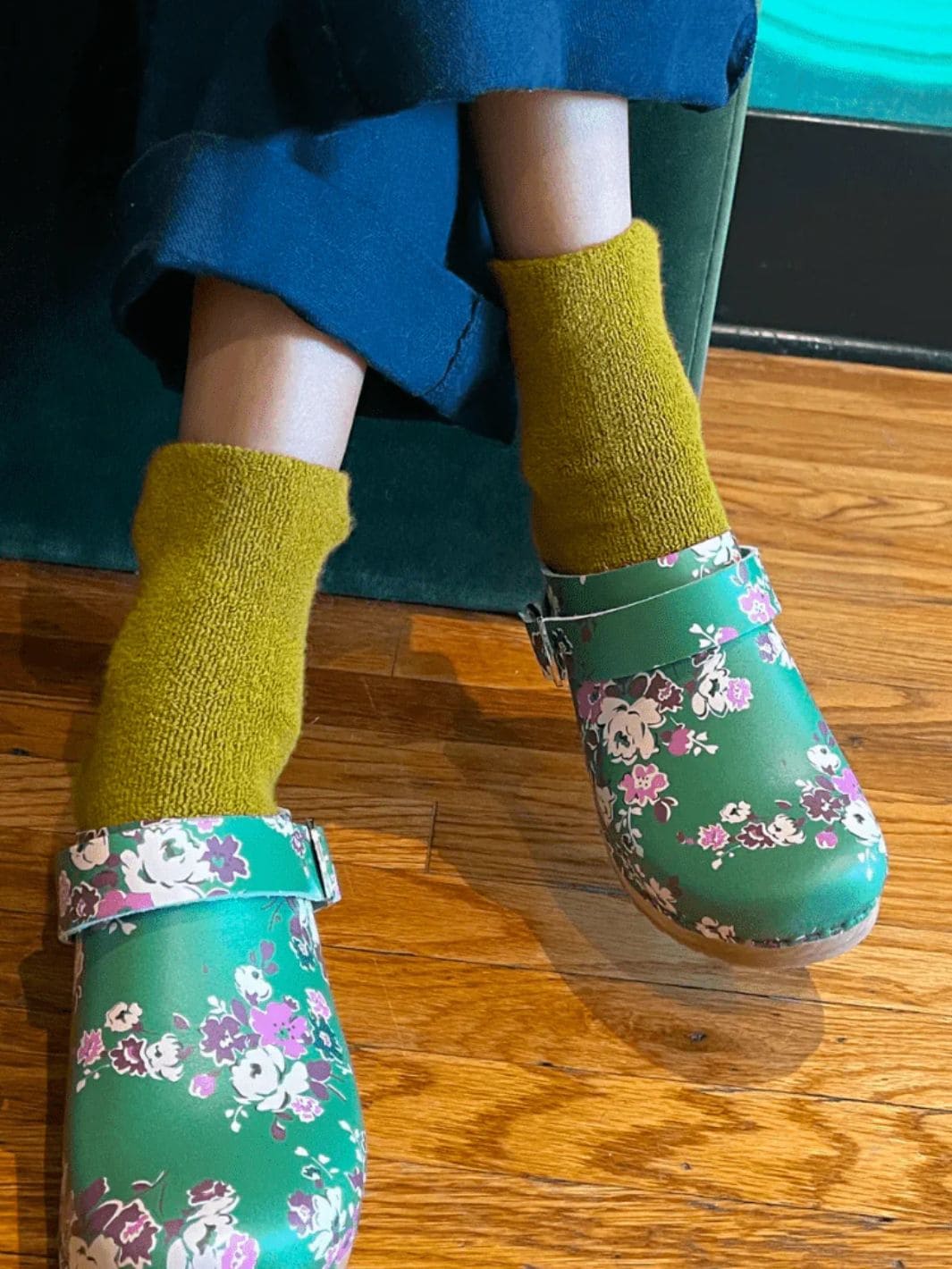 Cloud Socks - Green Olive - Image 7