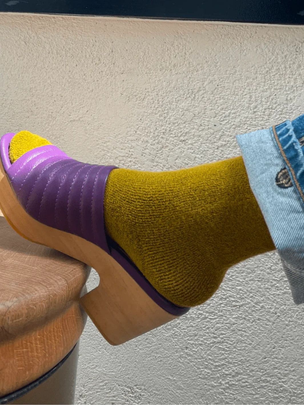 Cloud Socks - Green Olive - Image 9