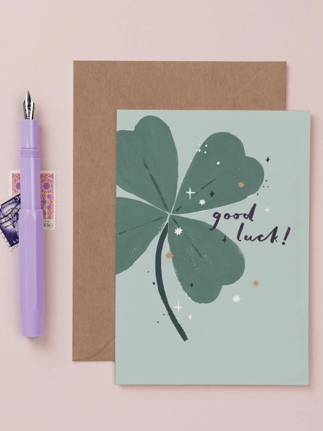 Clover Good Luck Card - Image 2