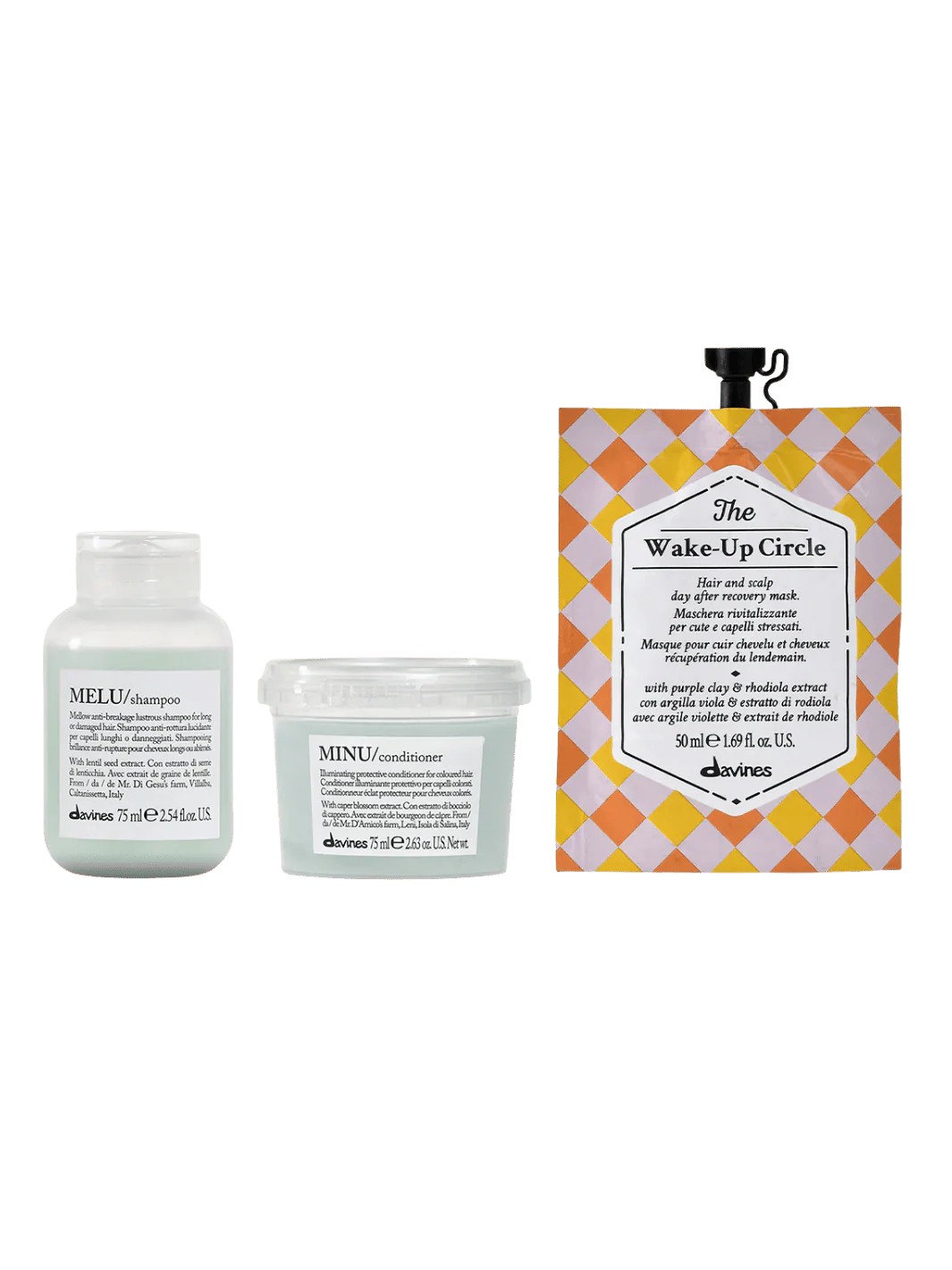 Colored Hair Travel Set