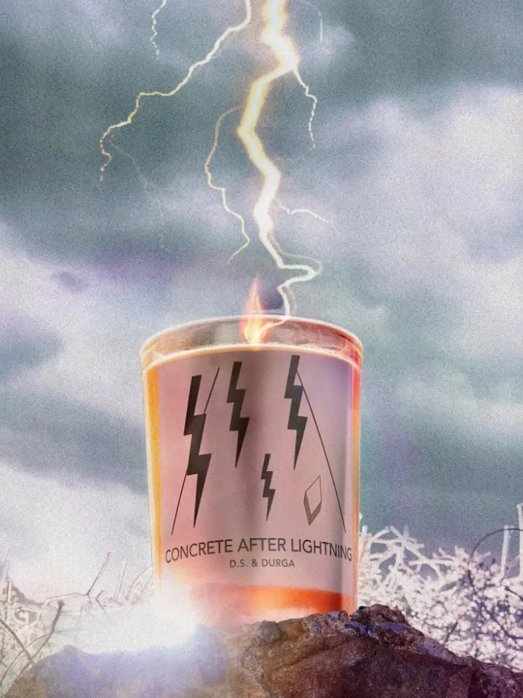 Concrete After Lightning Candle - Image 2