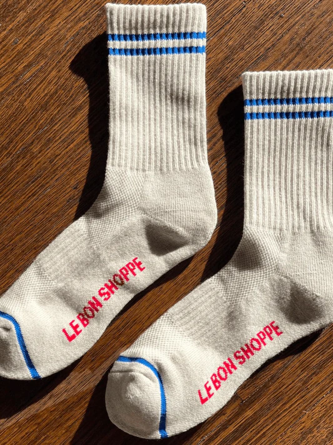 Boyfriend Socks - Ice - Image 2