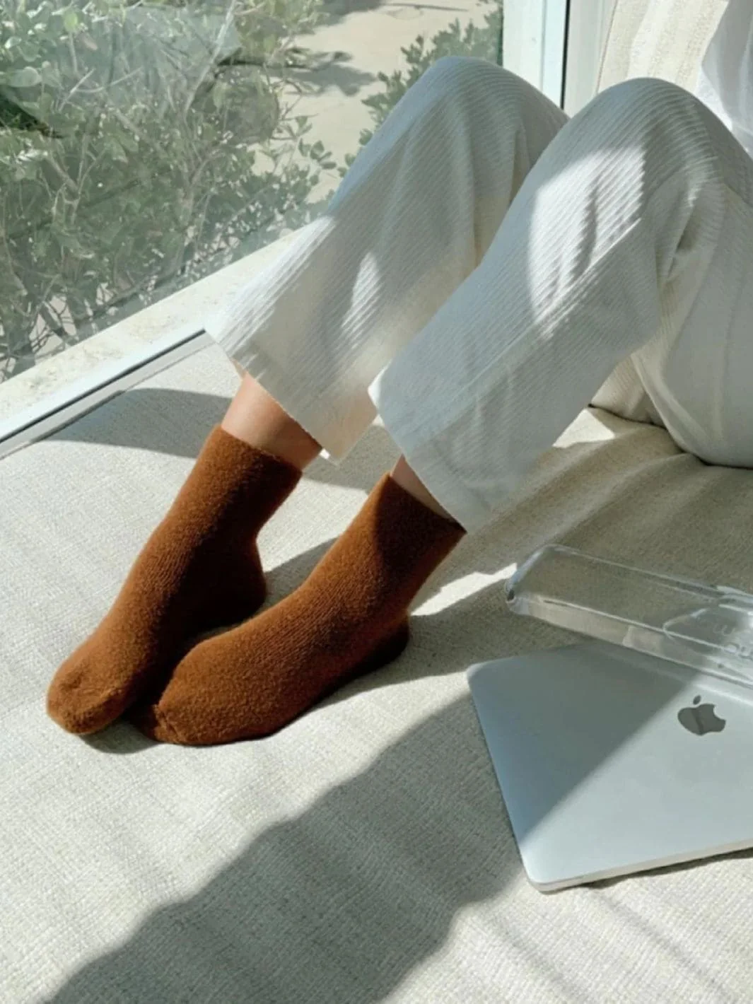 Cloud Socks - Sepia - Image 2