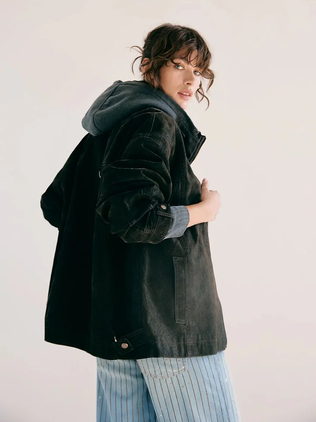 Cori Waxed Jacket - Olive - Image 6