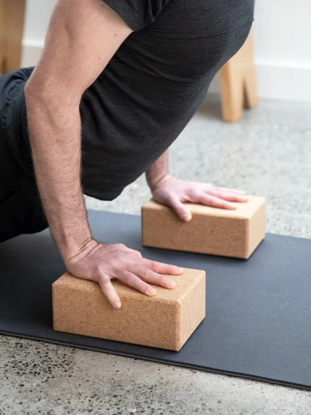Cork Yoga Block - Natural Cork - Image 3