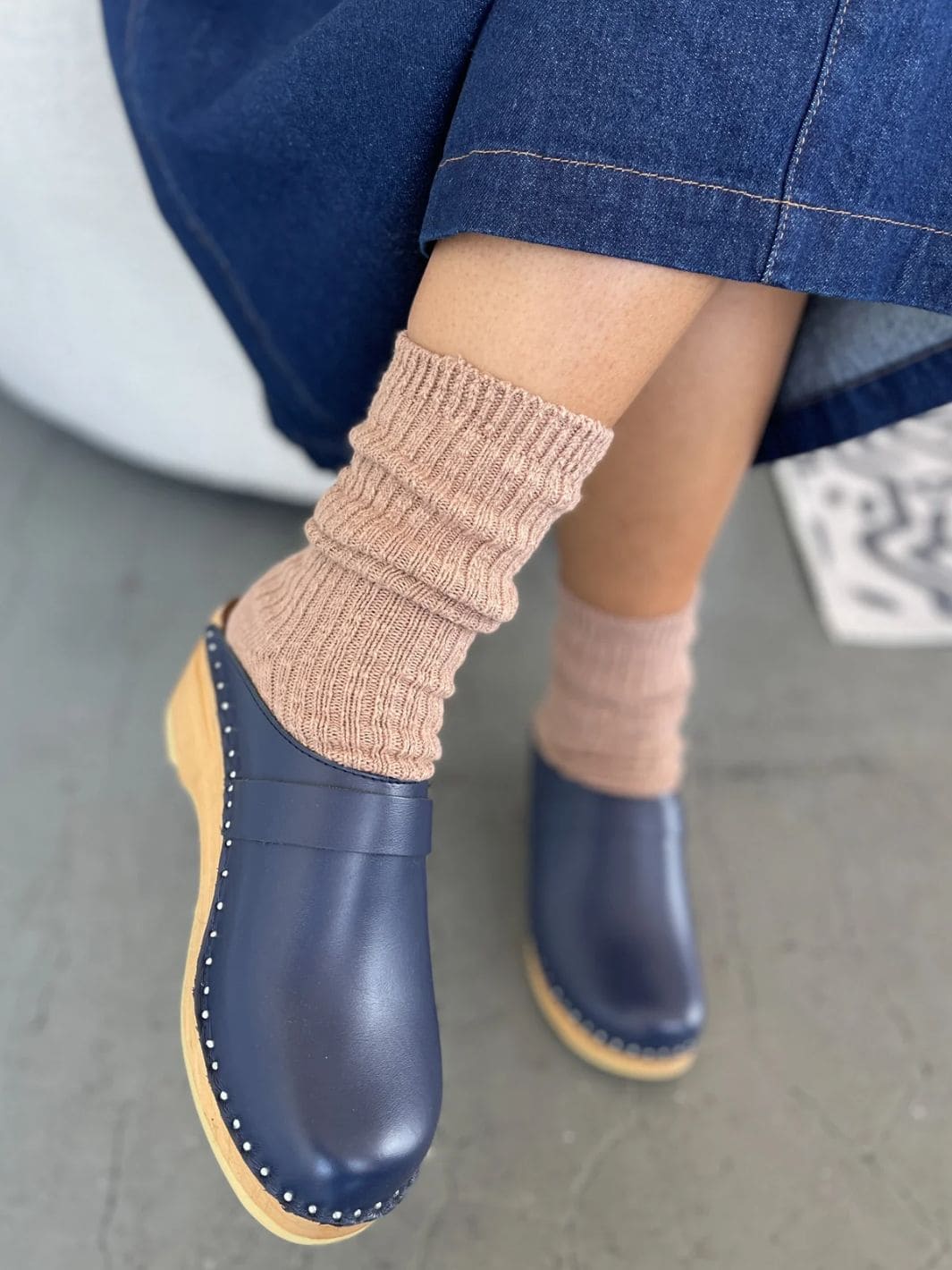 Cottage Socks - Peachy Keen - Image 5