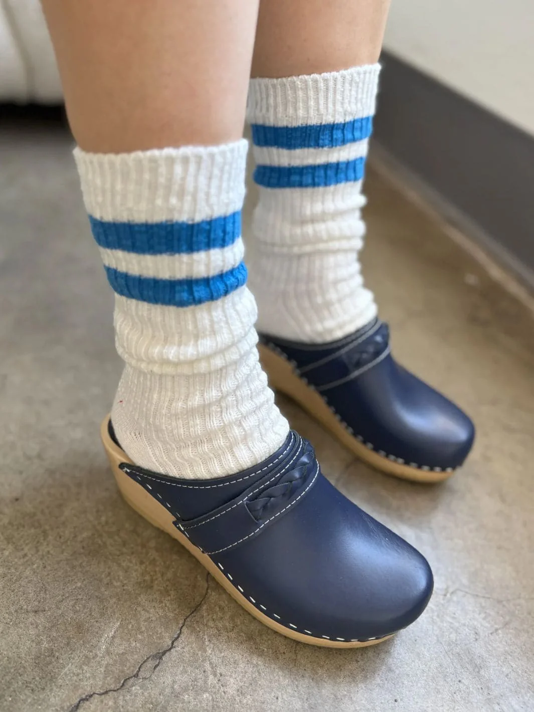 Cottage Varsity Socks - White Varsity - Image 4