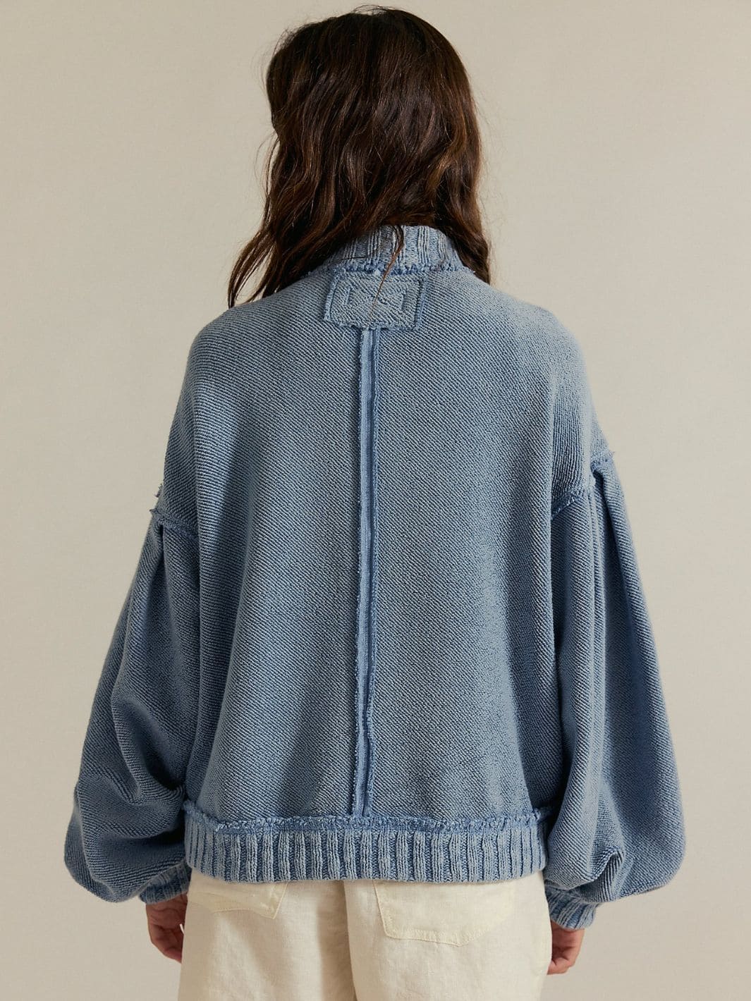 Cute In This Cardi - Dusty Blue - Image 4