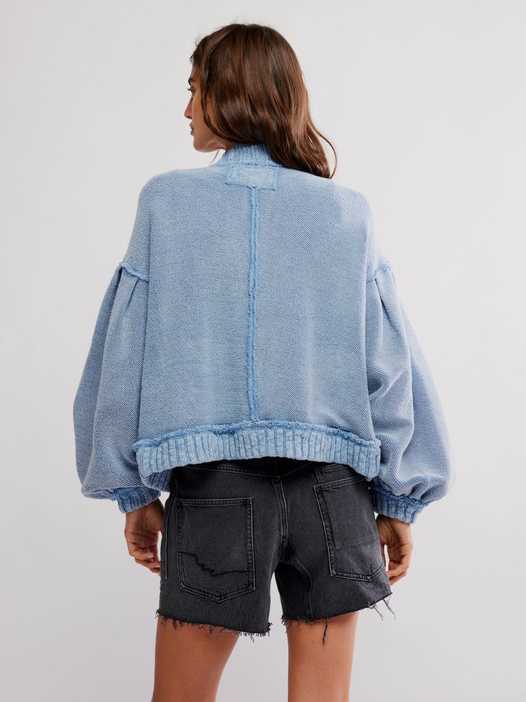 Cute In This Cardi - Dusty Blue - Image 8