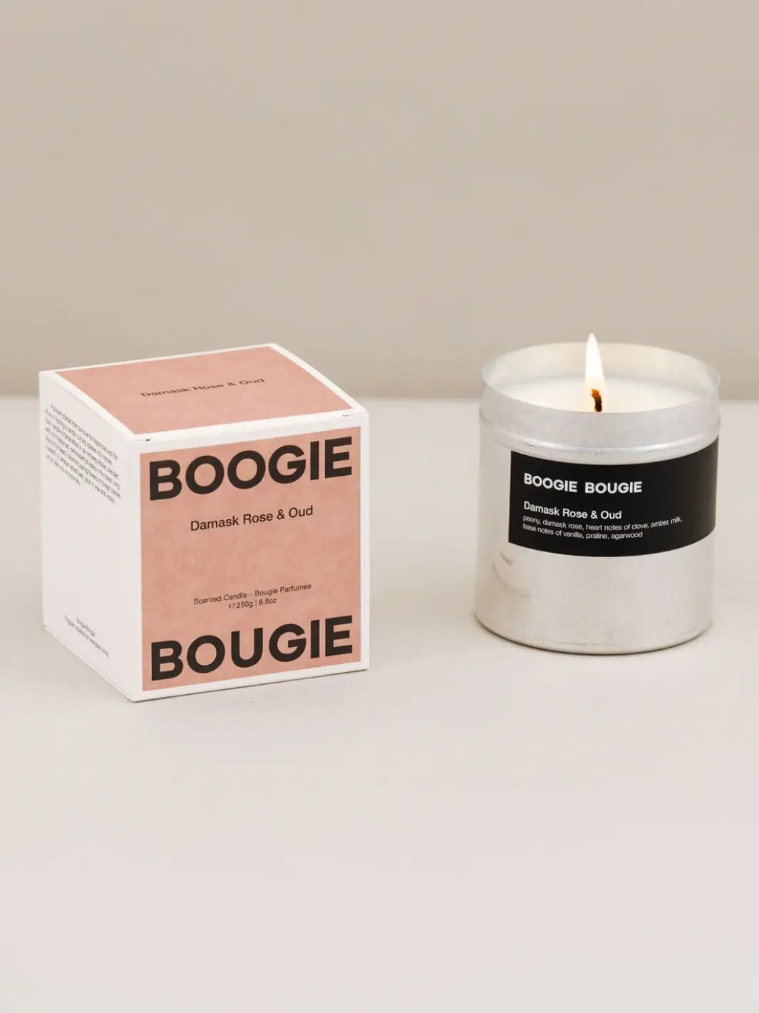Damask Rose & Oud Candle - Image 2