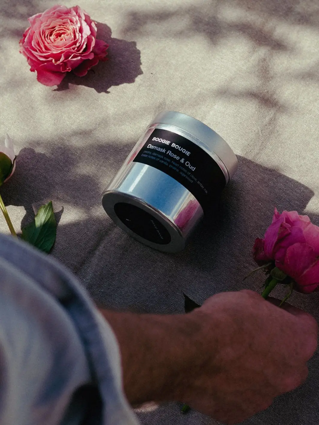 Damask Rose & Oud Candle - Image 4