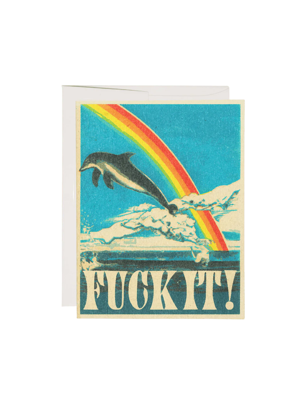 Dolphin Encouragement Greeting Card