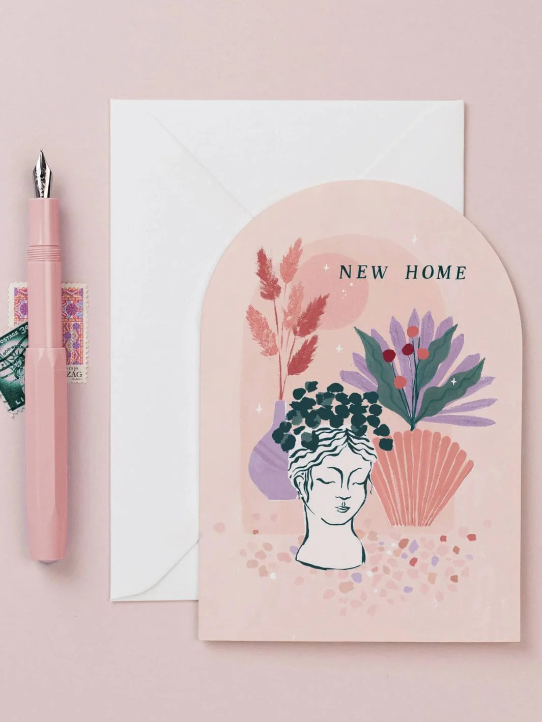 Dried Flowers New Home Card - Image 2