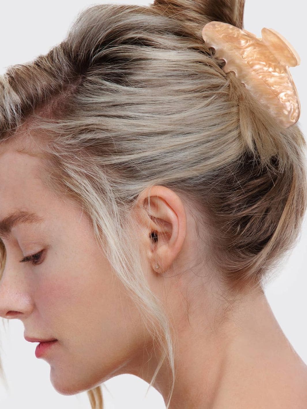 Blonde Marble Claw Clip - Image 2