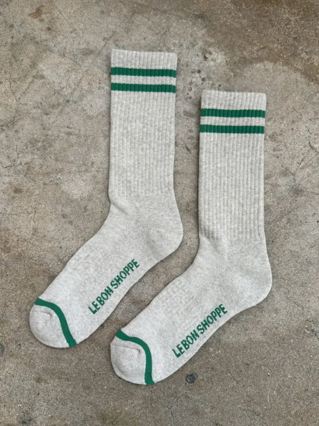 Extended Boyfriend Socks - Lt. Grey - Image 4