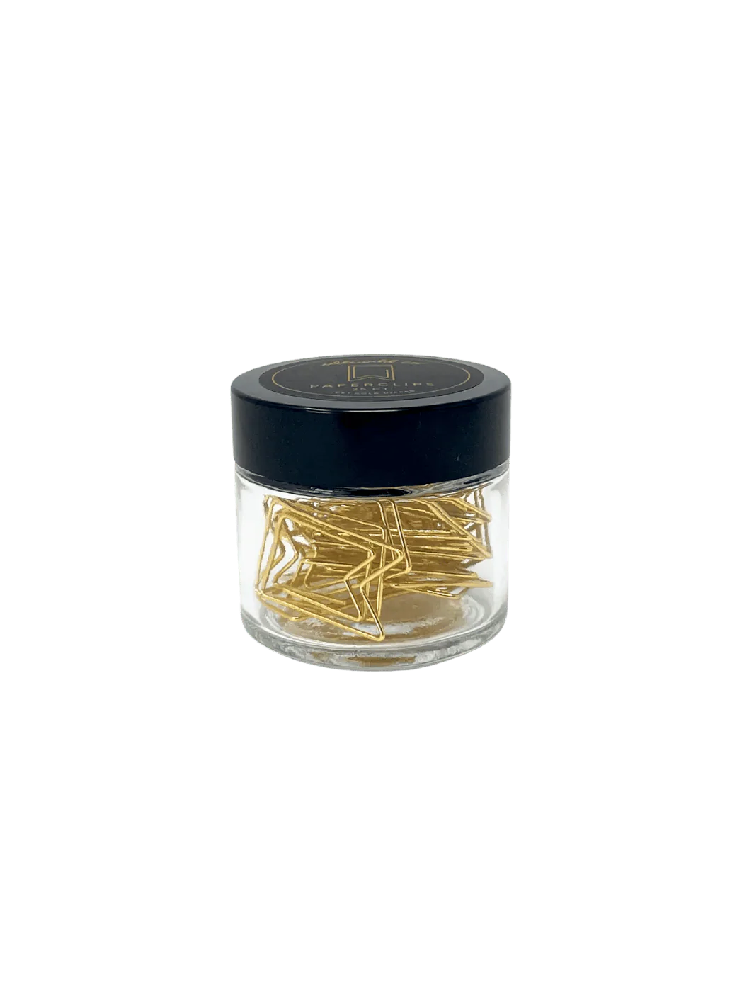 Flag Gold Plated Paper Clips (Jar of 25)