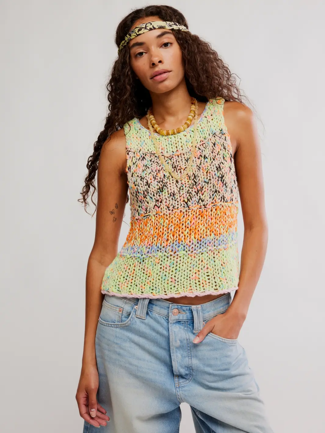 Flea Market Knit Tank - Paradise Combo - Image 2