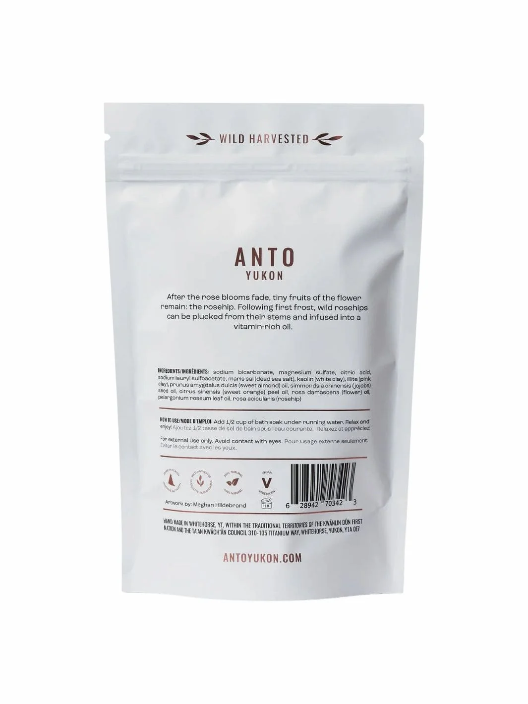 Foaming Rosehip Bath Soak - Image 2