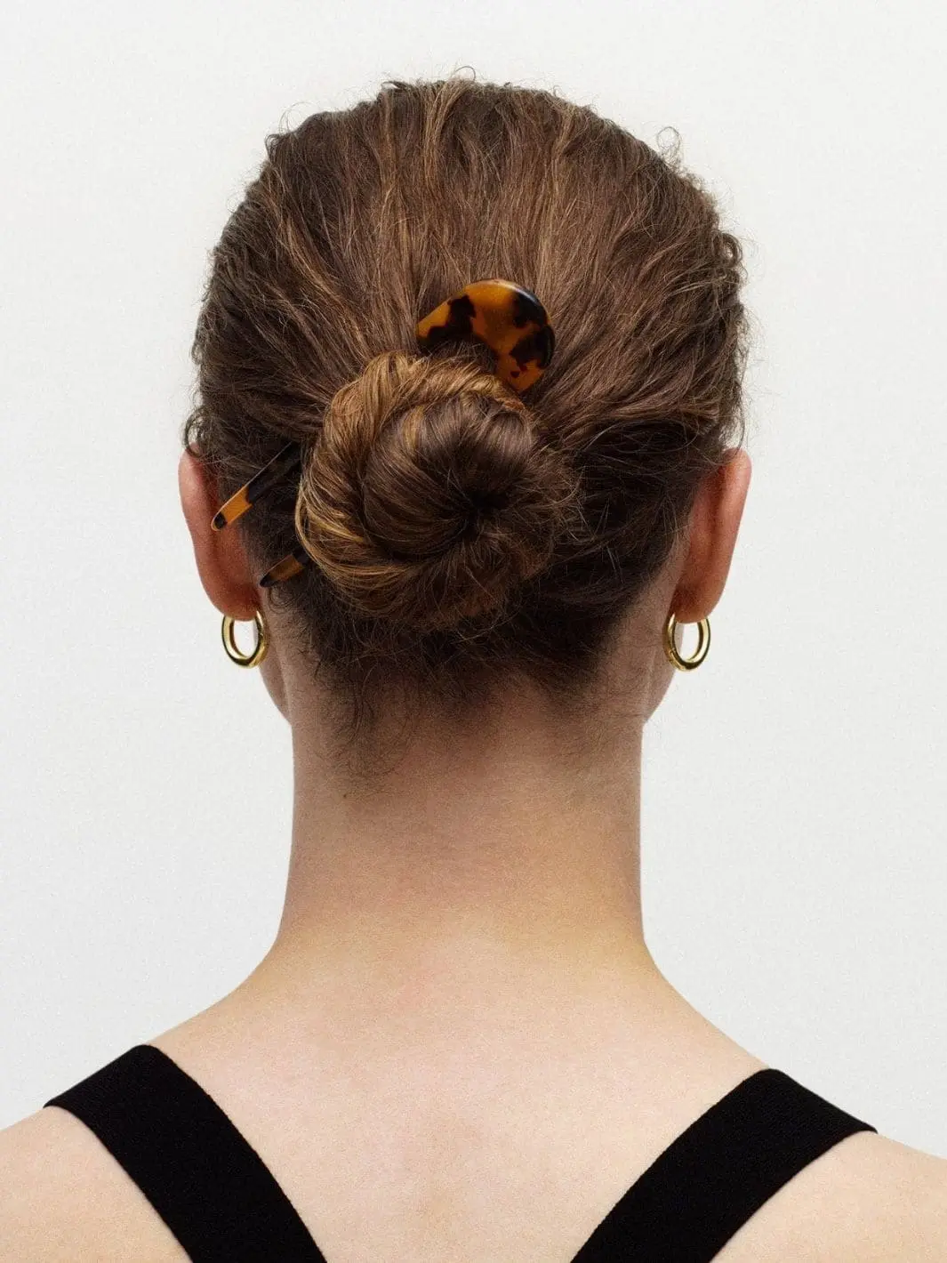French Hair Pin in Blonde Tortoise - Image 3