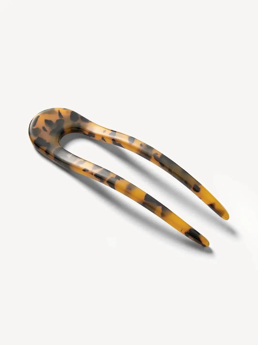 French Hair Pin in Classic Tortoise - Image 2