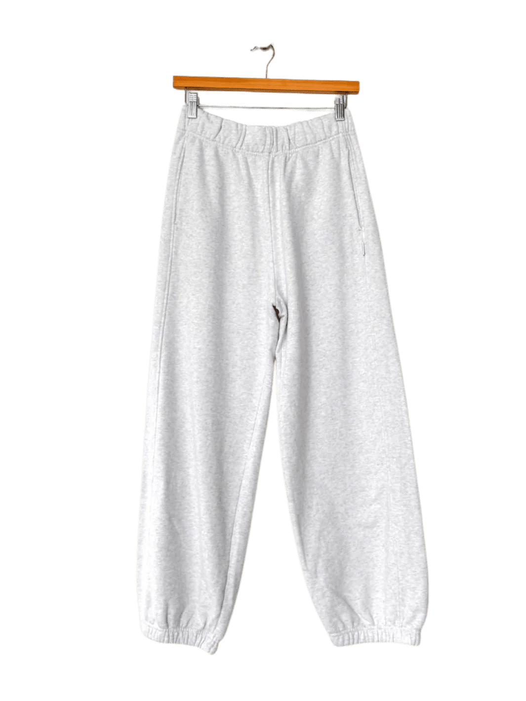 French Terry Balloon Pants - Icy Grey