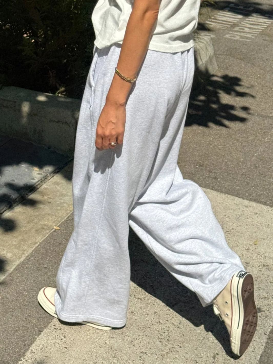 French Terry Breezy Pants - Icy Grey - Image 4