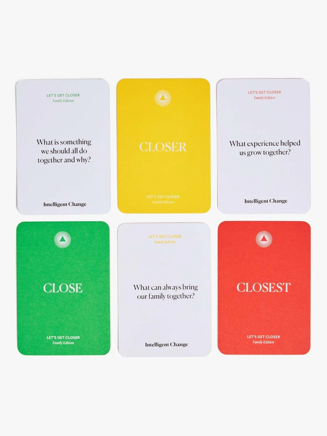 Get Closer Family Edition - Bonding Question Card Game - Image 3