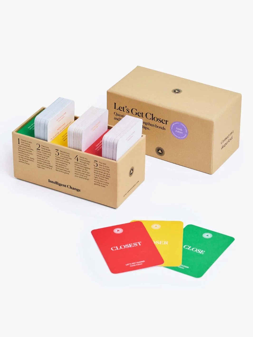 Get Closer Family Edition - Bonding Question Card Game - Image 5