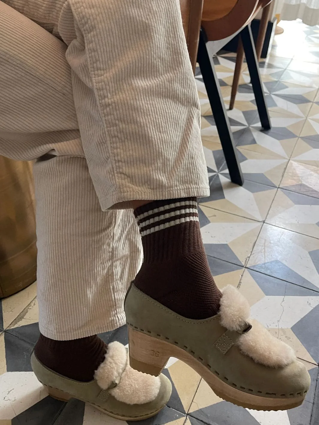Girlfriend Sock - Mahogany - Image 4