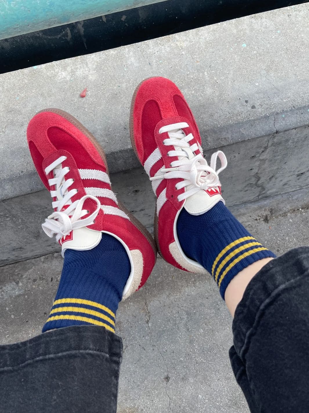 Girlfriend Sock - Navy - Image 2