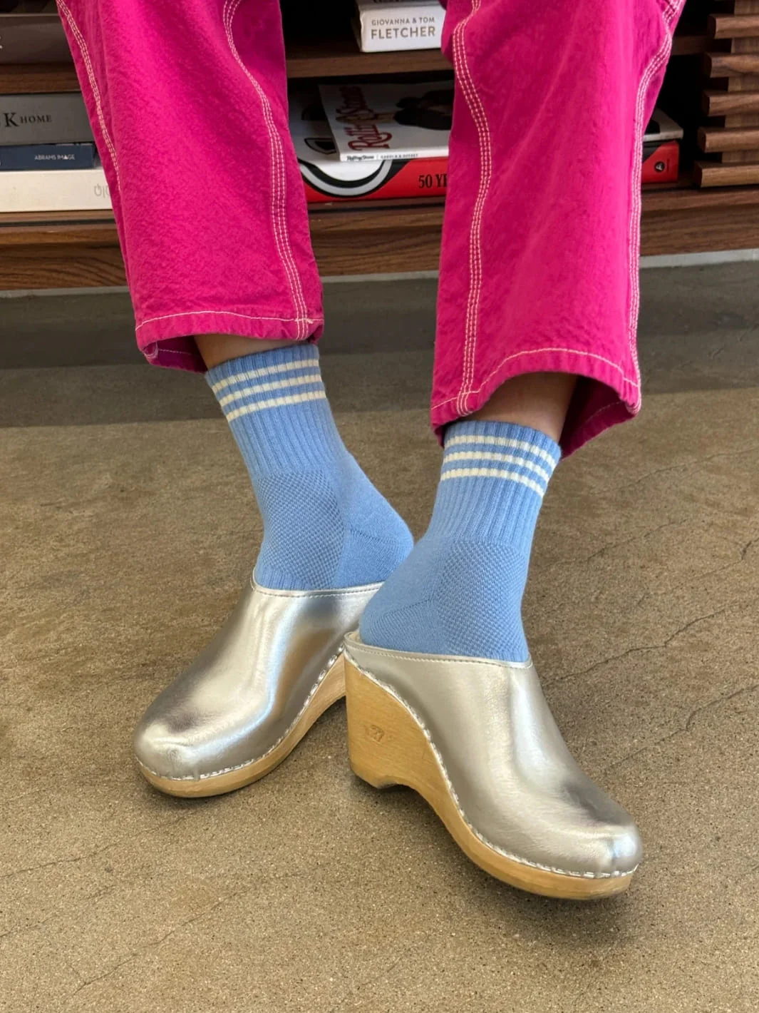 Girlfriend Sock - Parisian Blue - Image 3