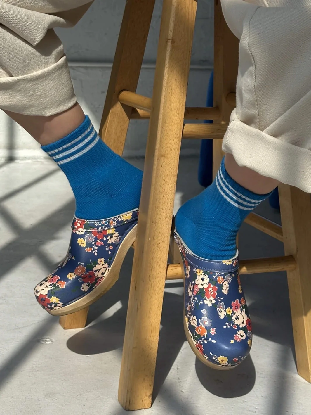 Girlfriend Sock - Royal Blue - Image 4