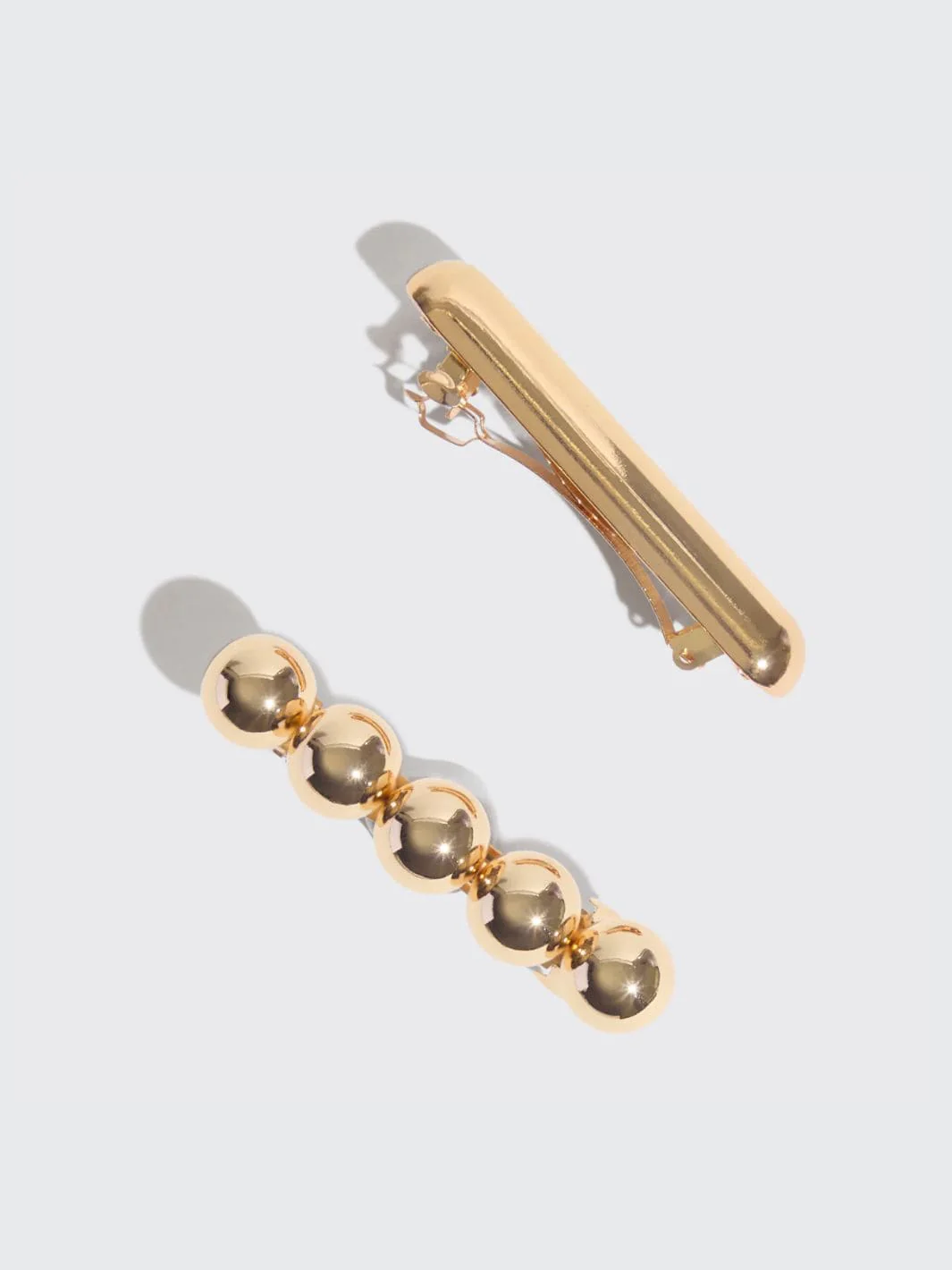 Gold Metal Barrettes - Image 3
