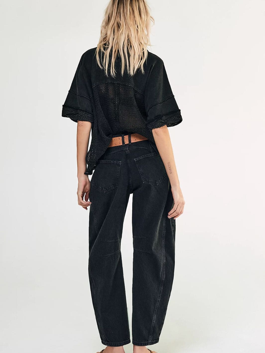 Good Luck Mid-Rise Barrel Jeans - Soundwave - Image 5