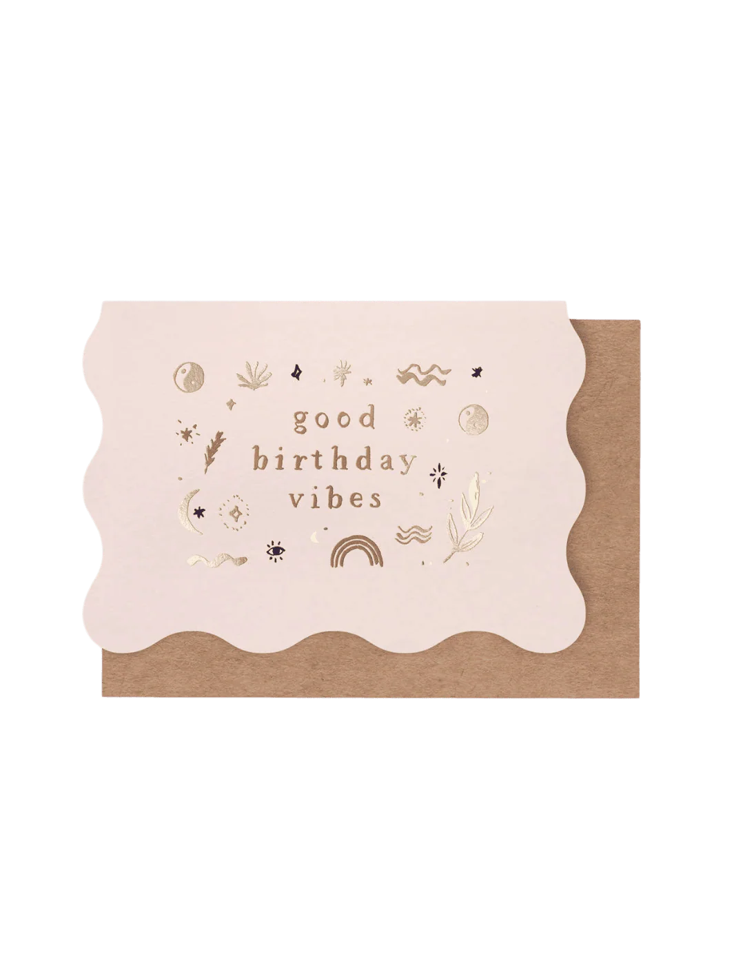 Good Vibes Birthday Card