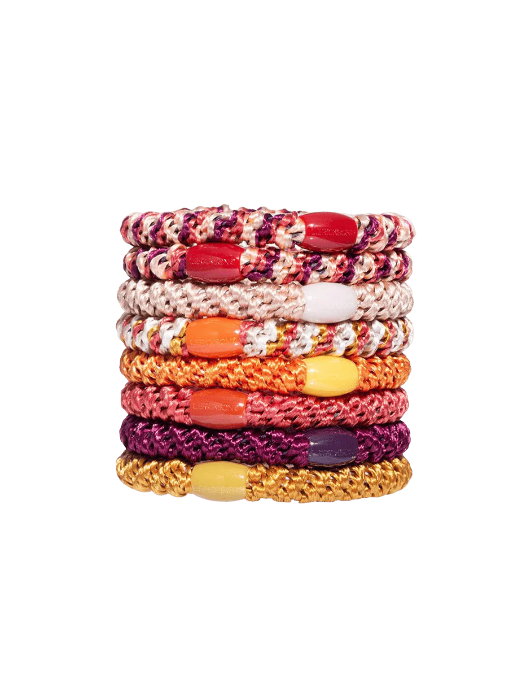 Grab & Go Ponytail Holders 8 Pack - Spiced Amber