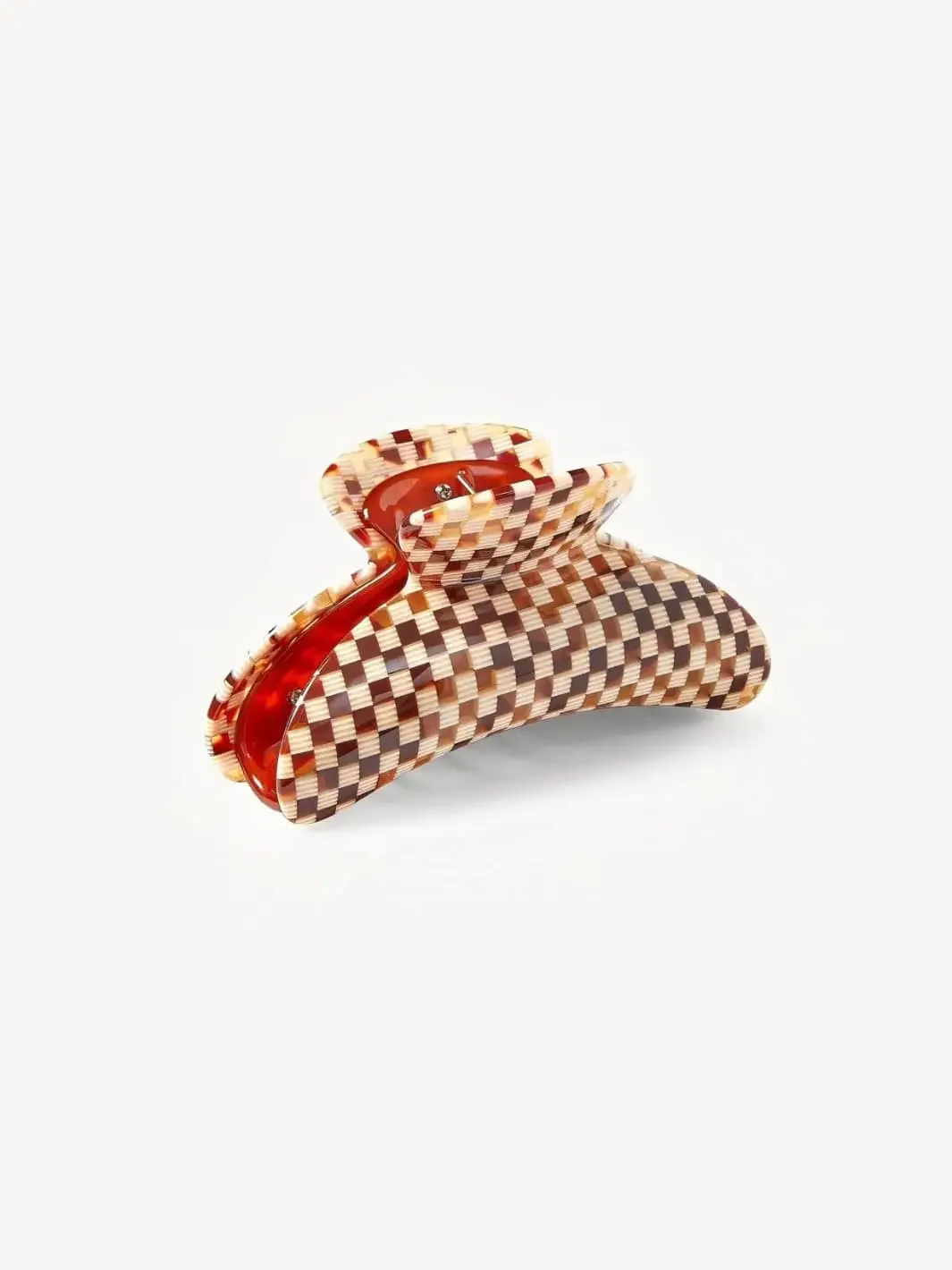 Grande Heirloom Claw in Tortoise Checker - Image 2