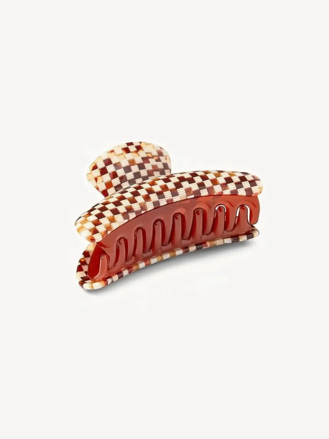 Grande Heirloom Claw in Tortoise Checker - Image 3