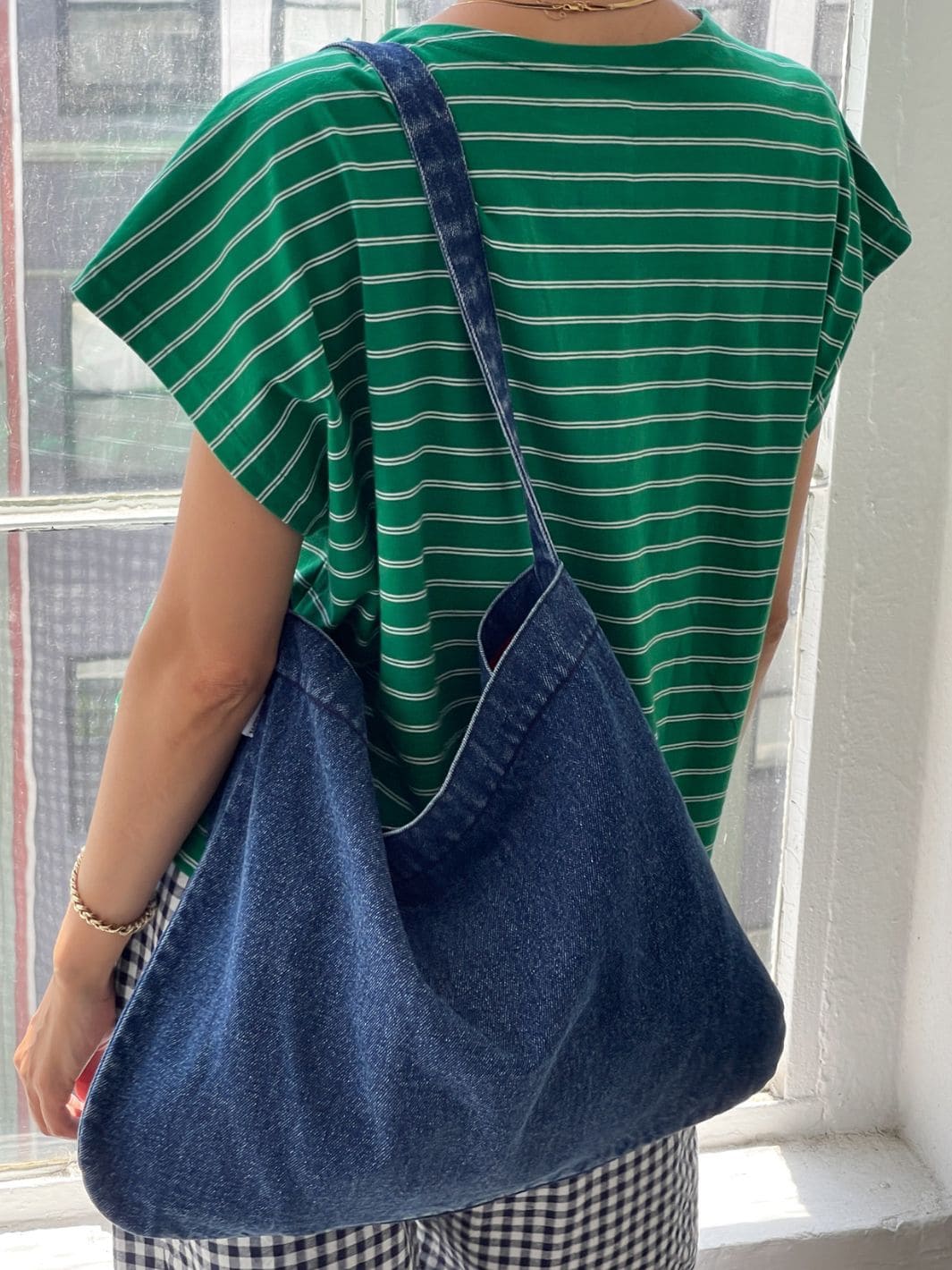 Happy Carry Bag - Blue Denim - Image 2