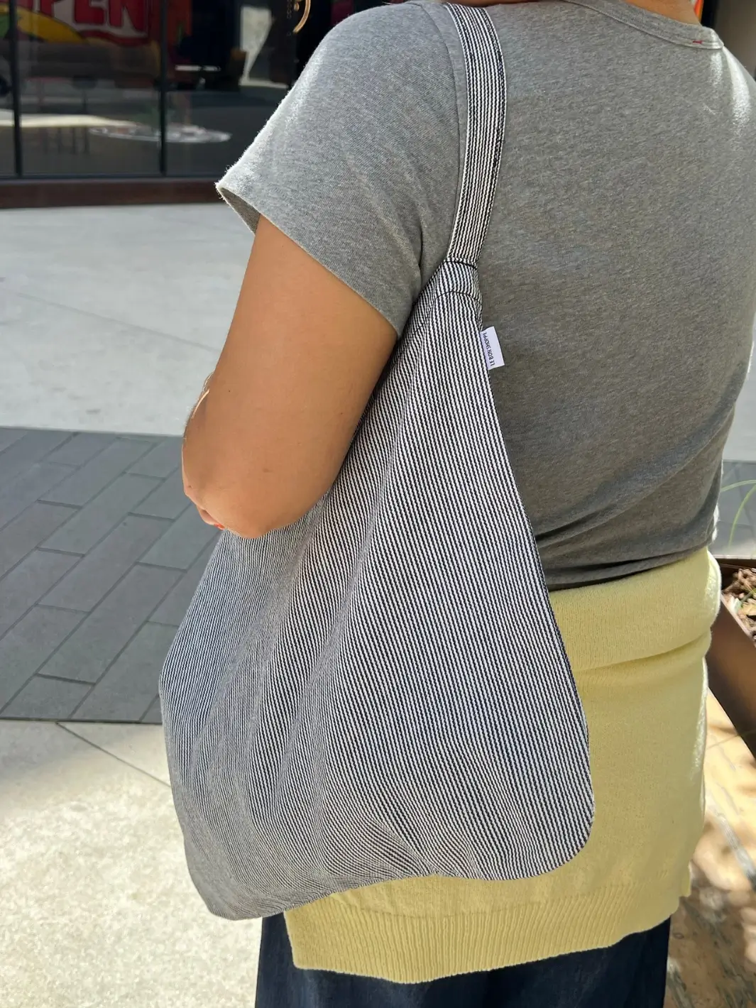 Happy Carry Bag - Blue Stripe - Image 3