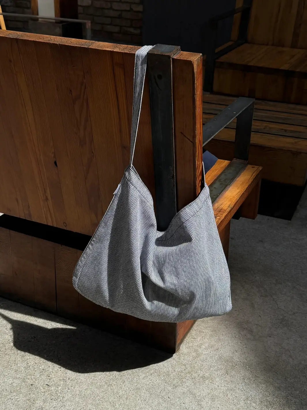 Happy Carry Bag - Blue Stripe - Image 4