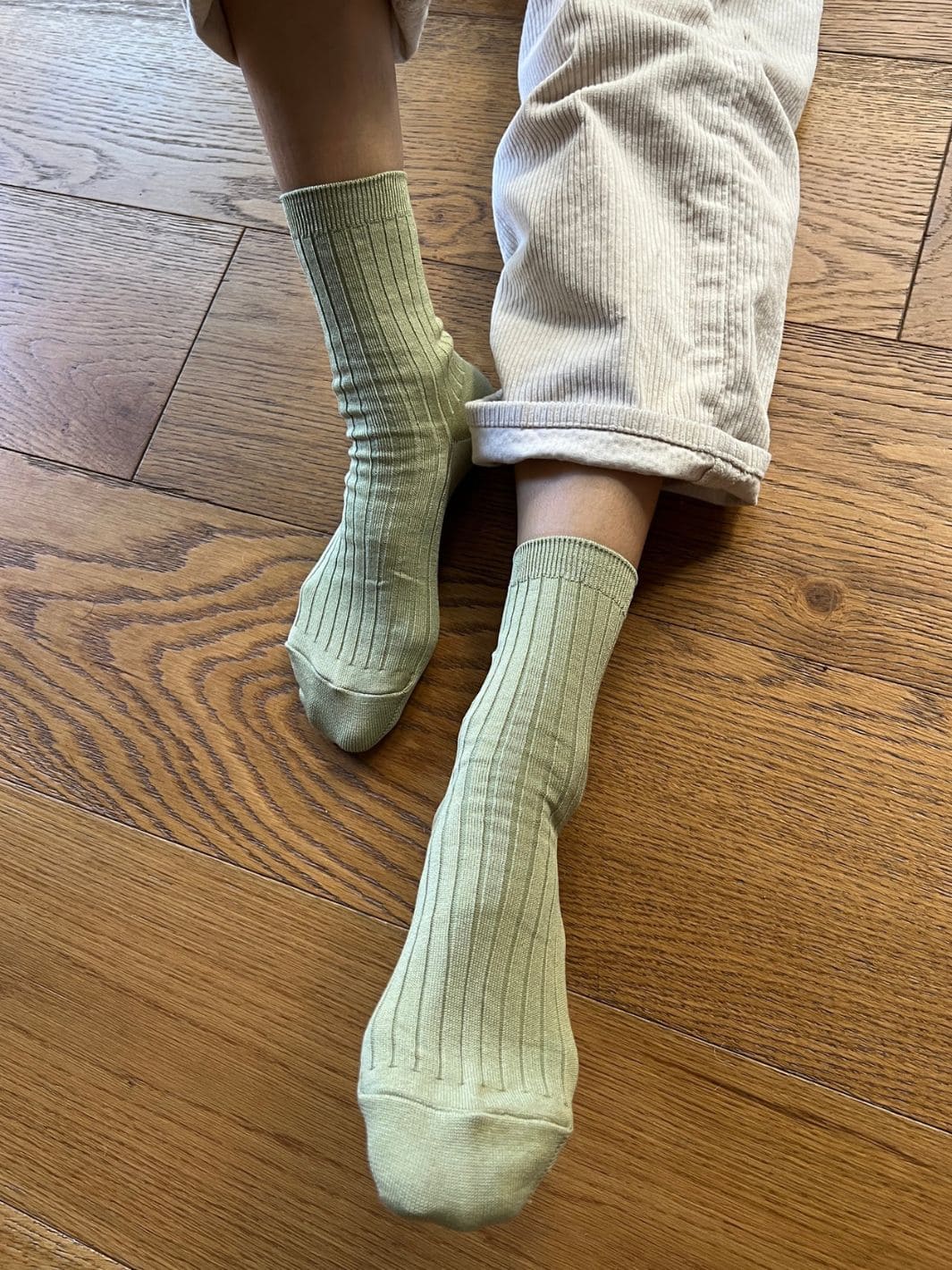 Her Socks (MC Cotton) - Avocado - Image 4